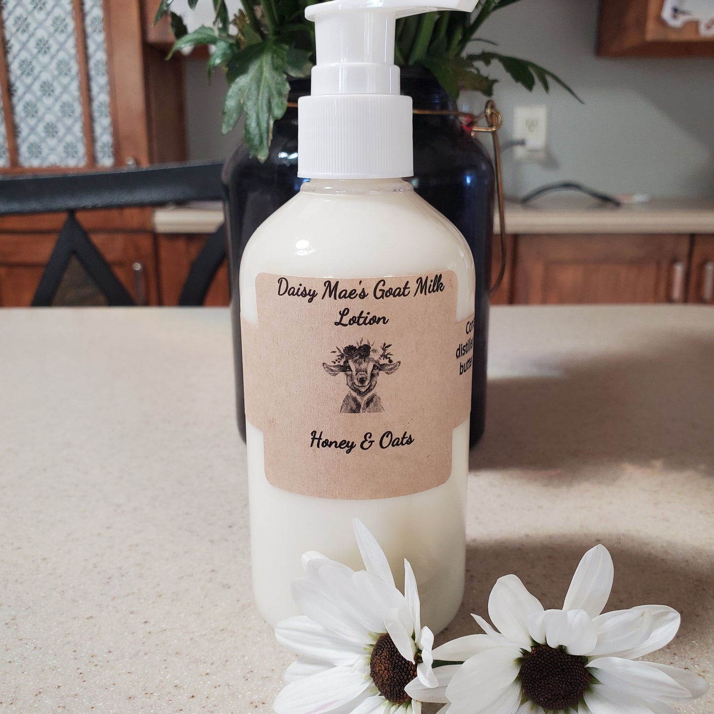 Goat milk lotion