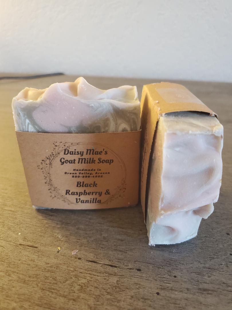 Black Raspberry Vanilla Goat Milk Soap